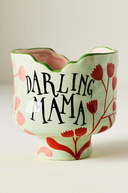 Natalie Ferstendik x Anthropologie Floral Wildflower Bouquet Ceramic Candle - image 1