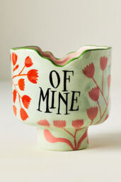 Natalie Ferstendik x Anthropologie Floral Wildflower Bouquet Ceramic Candle - thumbnail 2