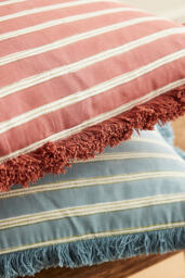 Birdie Fortescue Edo Stripe Cushion - thumbnail 2