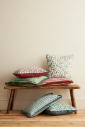 Birdie Fortescue Edo Stripe Cushion - thumbnail 3