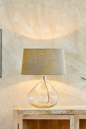 nkuku Baba Recycled Glass Lamp