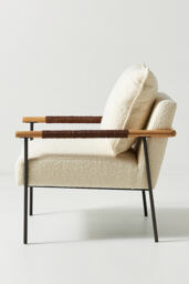 Boucle Atticus Armchair - thumbnail 4