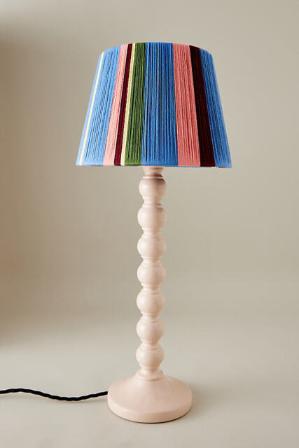 Loving String Woven Cotton French Lamp Shade - image 1