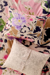 The Cotton Printed Percale Pillowcases, Set of 2