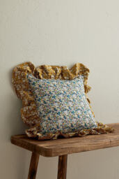 Coco & Wolf Libby & Capel Ruffle Square Cushion - thumbnail 1