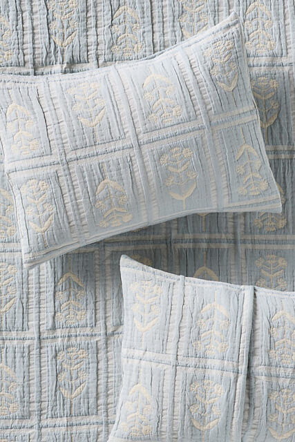 Parker Cotton Floral Woven Pillowcases, Set of 2