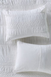 Mariella Cotton Pintuck Pillowcases, Set of 2