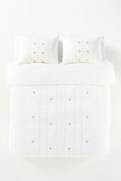 Annie Cotton Floral Embroidered Duvet Cover - thumbnail 3