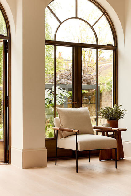Valencia Linen Atticus Armchair - image 1