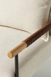 Valencia Linen Atticus Armchair - thumbnail 8