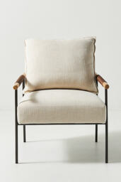 Valencia Linen Atticus Armchair - thumbnail 3