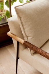 Valencia Linen Atticus Armchair - thumbnail 2