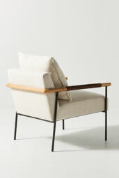 Valencia Linen Atticus Armchair - thumbnail 6