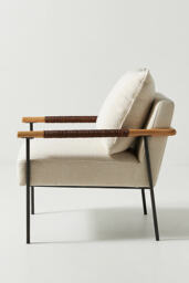 Valencia Linen Atticus Armchair - thumbnail 5