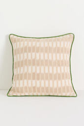 Selma Cotton Woven Ikat Cushion - thumbnail 1