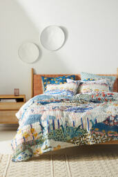 100% Cotton Voile Printed Quilted Bedspread Collection - thumbnail 4