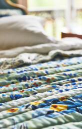 100% Cotton Voile Printed Quilted Bedspread Collection - thumbnail 2