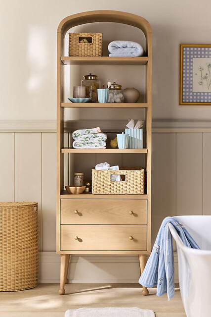 Moretti Oak Bookcase - image 1