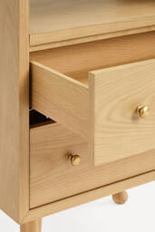 Moretti Oak Bookcase - thumbnail 5