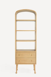 Moretti Oak Bookcase - thumbnail 2