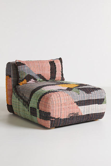 Woven Marija Kori Modular Armless Chair - image 1