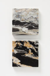 "Kanta Oval 55"" Fluted Marble Coffee Table" - thumbnail 5