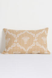 Damask Cotton Woven Icon Cushion - thumbnail 2