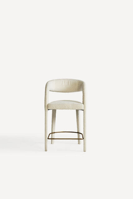 Boucle Hagen Counter Stool - image 1