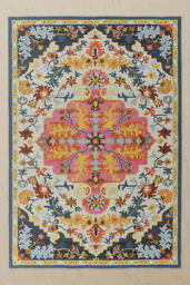 Bronte Hand-Tufted Multicolour Wool Persian Rug - thumbnail 2