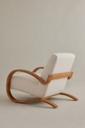 Herbin Linen Lounge Chair - thumbnail 2