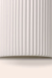 houseof Ribbed Ceramic Pillar Wall Light - thumbnail 3