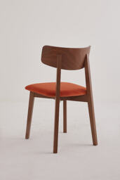 Amy Velvet-Upholstered Beech Wood Dining Chairs, Set of 2 - thumbnail 5
