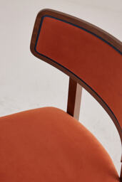 Amy Velvet-Upholstered Beech Wood Dining Chairs, Set of 2 - thumbnail 6