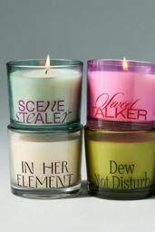 Maeve Fruity Dew Not Disturb Glass Candle - thumbnail 2