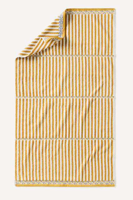 Evita Cotton Striped Woven Towel Collection