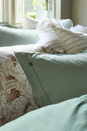Taylor Cotton Percale Duvet Cover - thumbnail 5