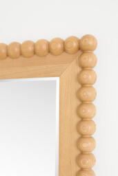 Pippa Wood Bobbin Rectangle Portrait Wall Mirror - thumbnail 3