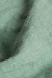 Piglet In Bed Sage Green Linen Duvet Cover - thumbnail 3