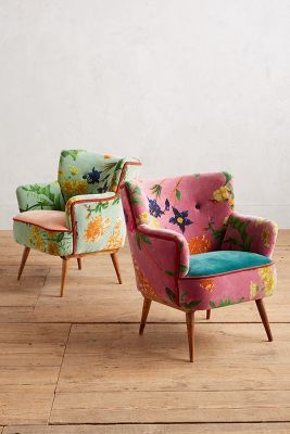Floral Accent Chair Anthropologie Floral Chair Floret Armchair By