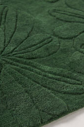 Hand-Tufted Sculpted Daisy Wool Rug - thumbnail 3