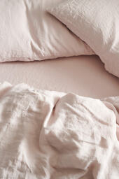 Bedfolk Rose Linen Pillowcases, Set of 2 - thumbnail 2