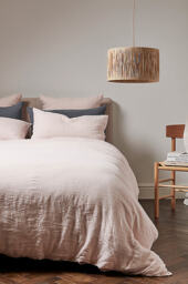 Bedfolk Rose Linen Pillowcases, Set of 2 - thumbnail 1