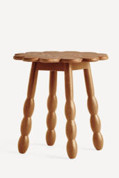 Fir Oak Dining Stool - thumbnail 2