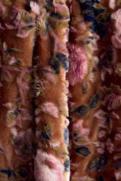 Seren Floral Jacquard Faux-Fur Throw Blanket - thumbnail 7