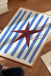 Nephthys Illustrated J'adore Starfish Art Print - thumbnail 1