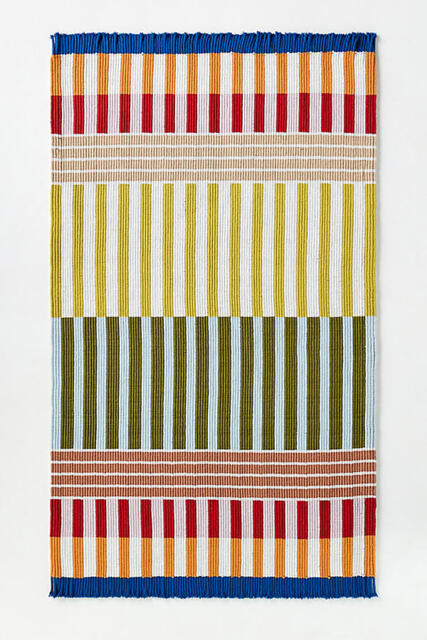 Brighton Indoor/Outdoor Flatwoven Striped Rug - image 1