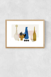 Francesca Iannaccone Still Life With Black Apple Wall Art Print - thumbnail 2