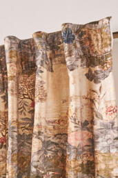 Francois Printed Velvet Curtain - thumbnail 2