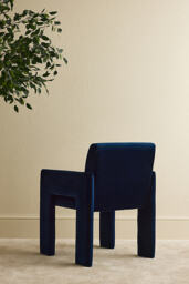 Lydia Velvet Dining Chair - thumbnail 4