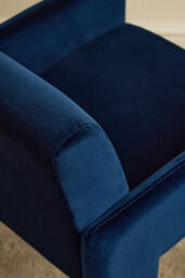 Lydia Velvet Dining Chair - thumbnail 3